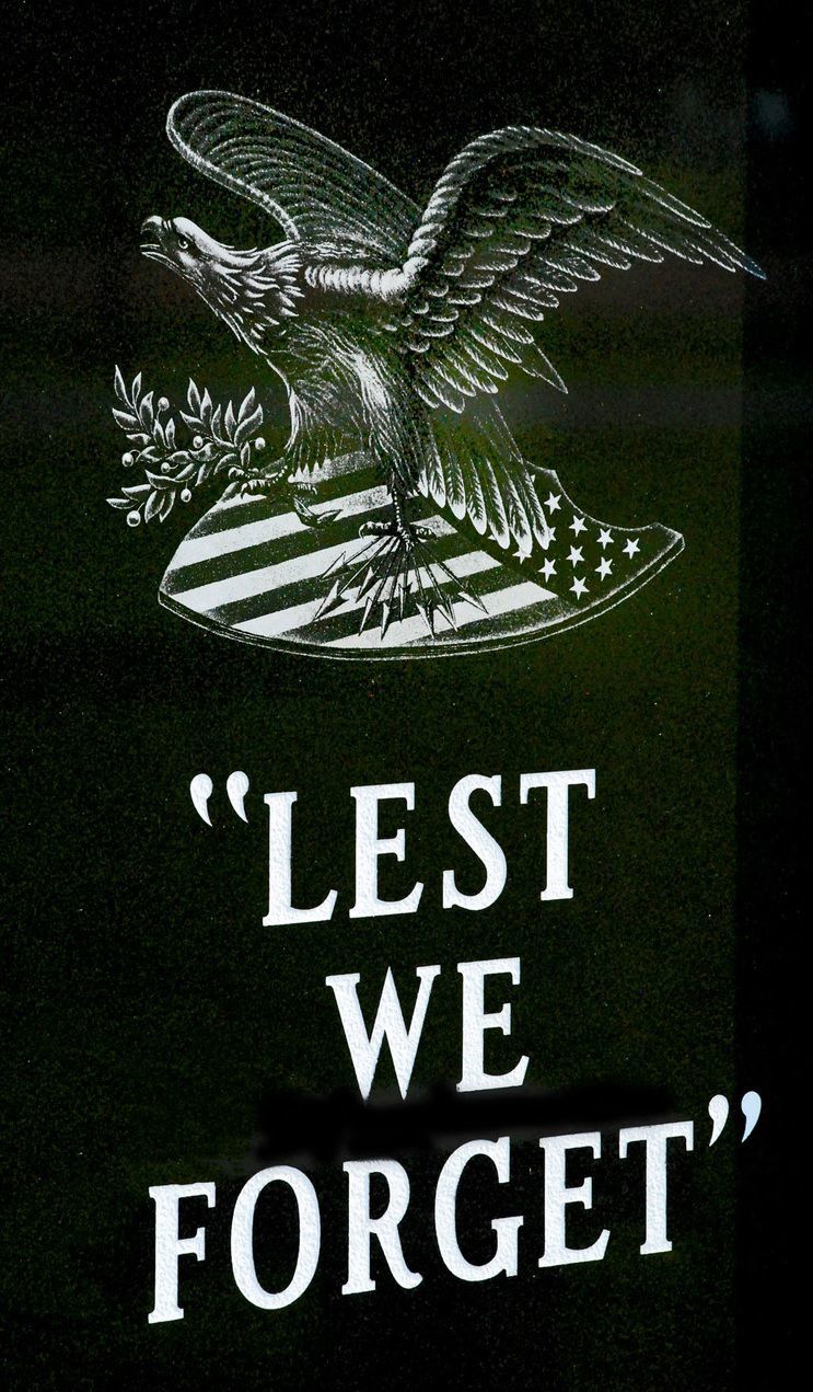 Westby Area Veteran's Memorial engraving